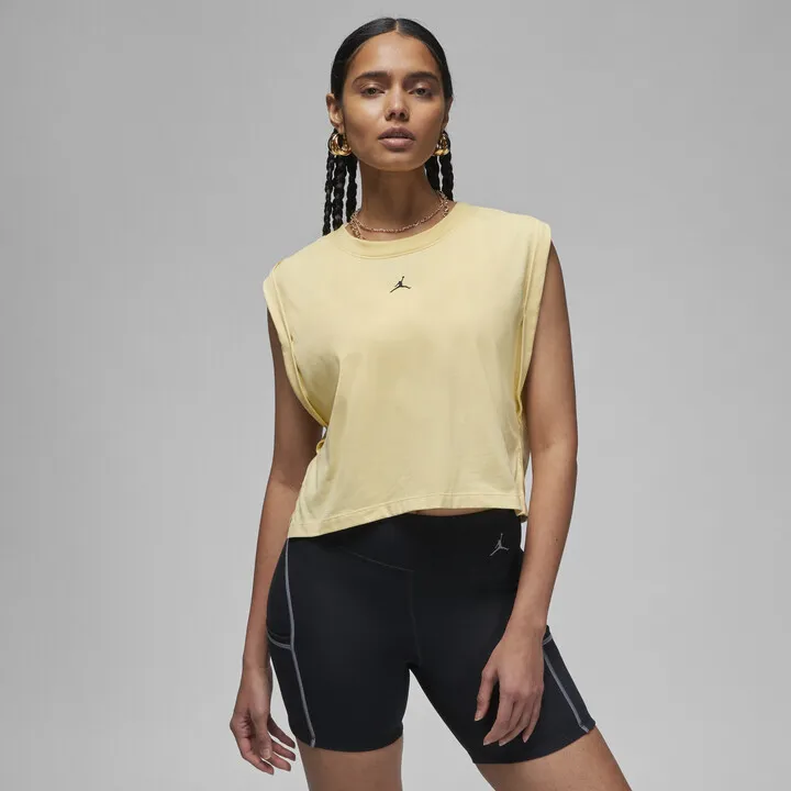 Women's Jordan Sport Essentials Tank Top in Yellow