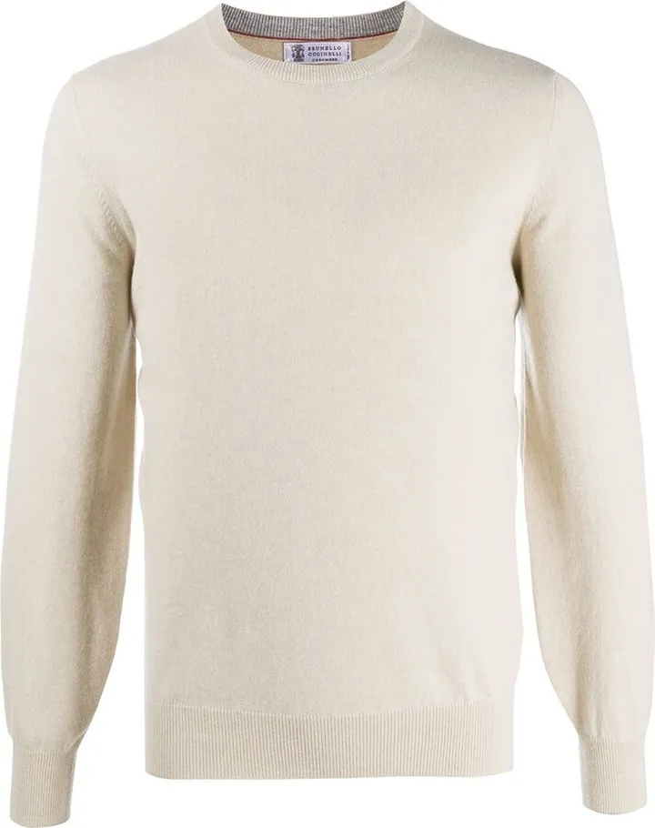 Neutral Cashmere Sweater