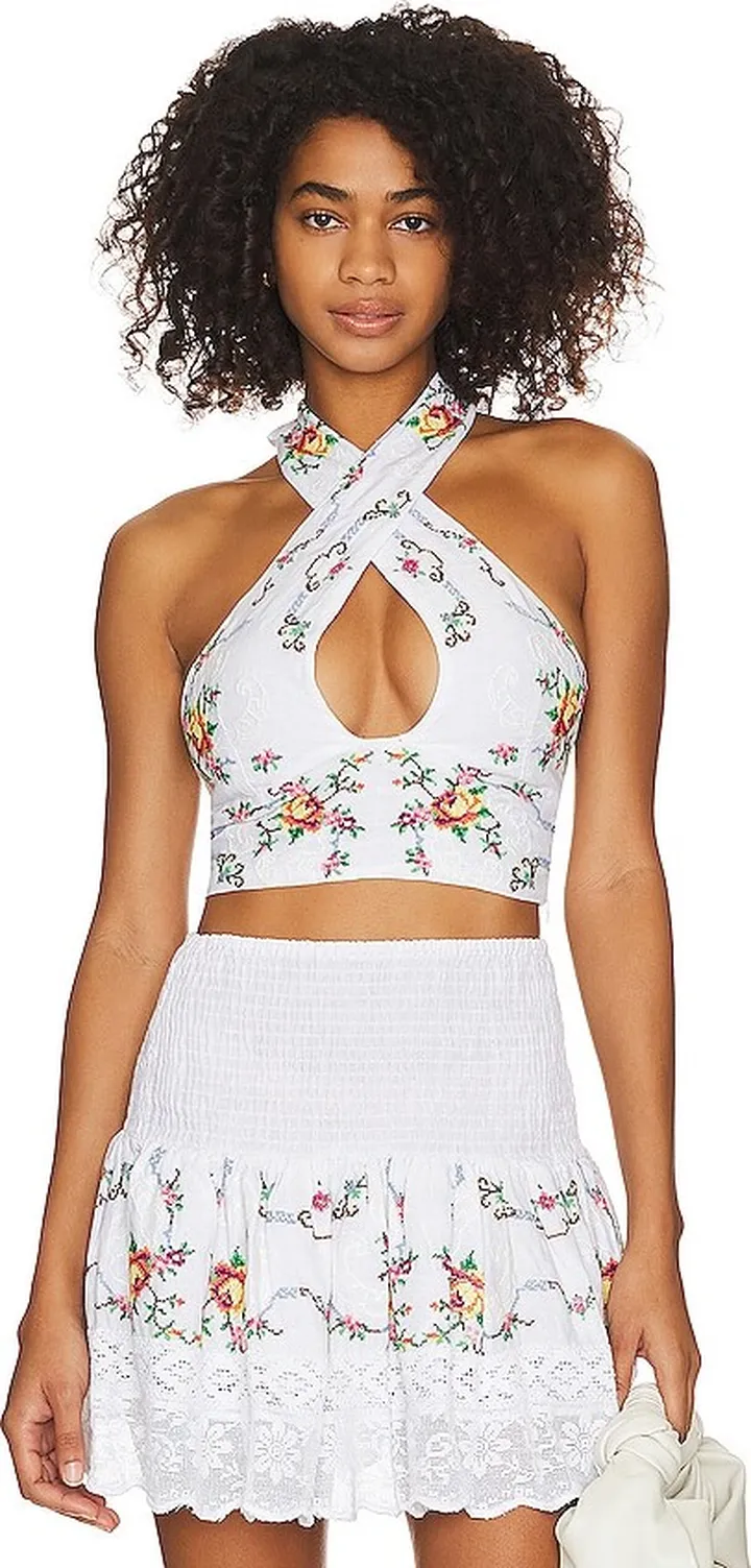 Le Licou Halterneck Top