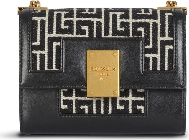 Monogram-Jacquard Shoulder Bag