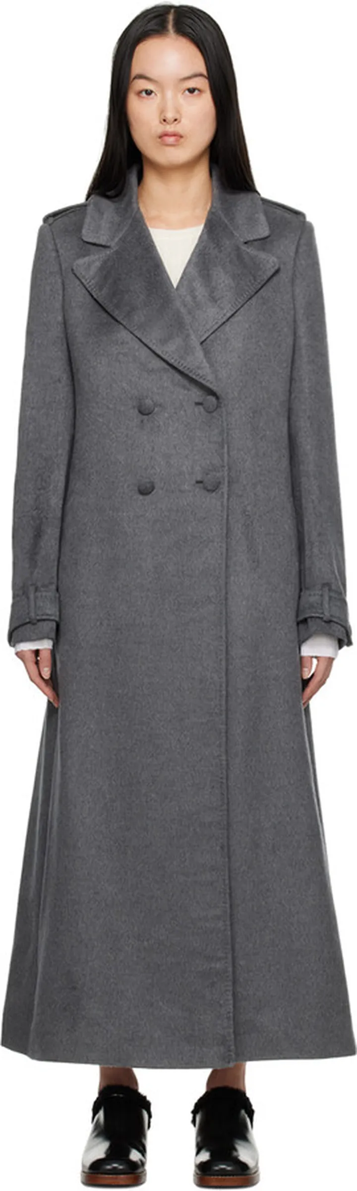 Gabriela Hearst Gray Houstt Coat