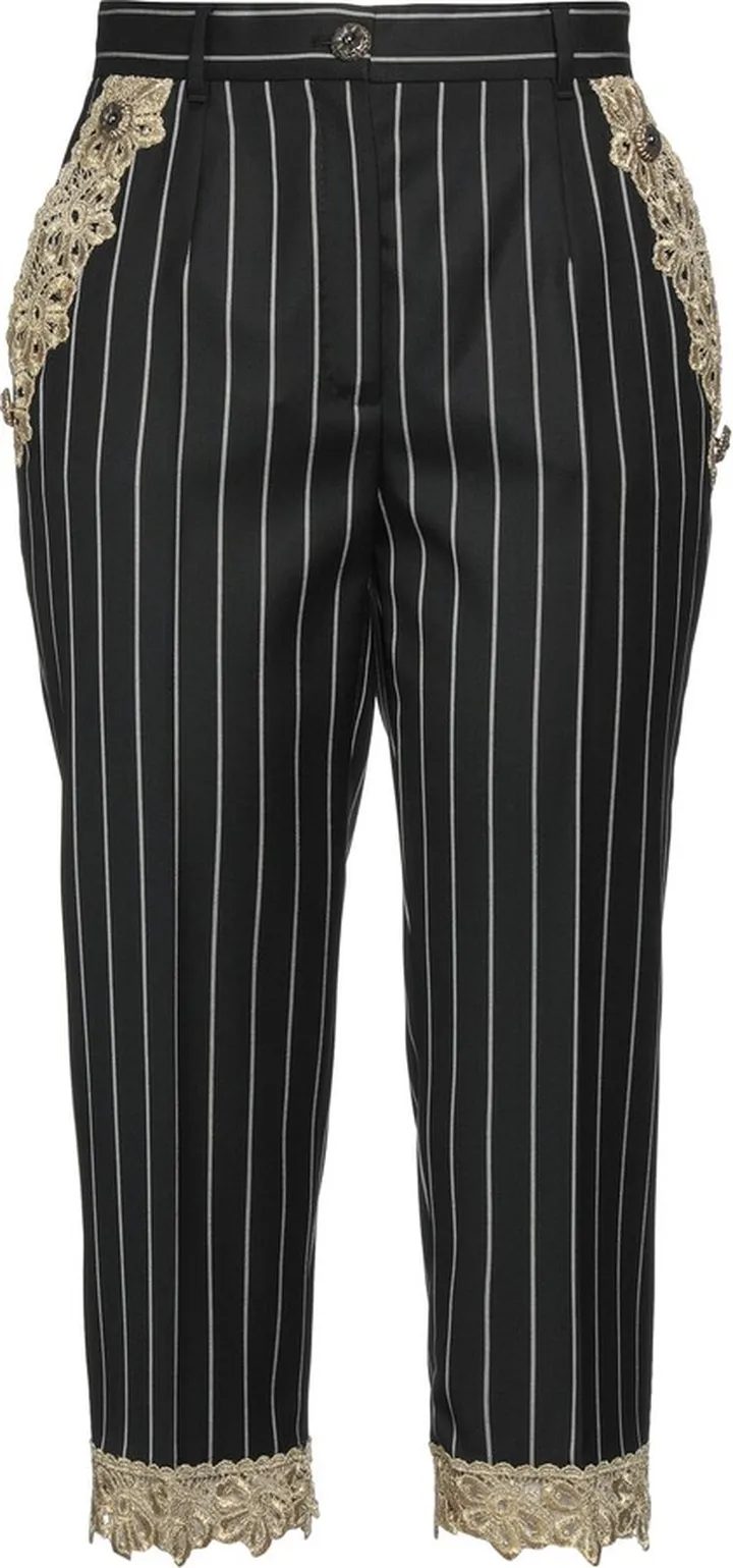 Cropped Pants Black