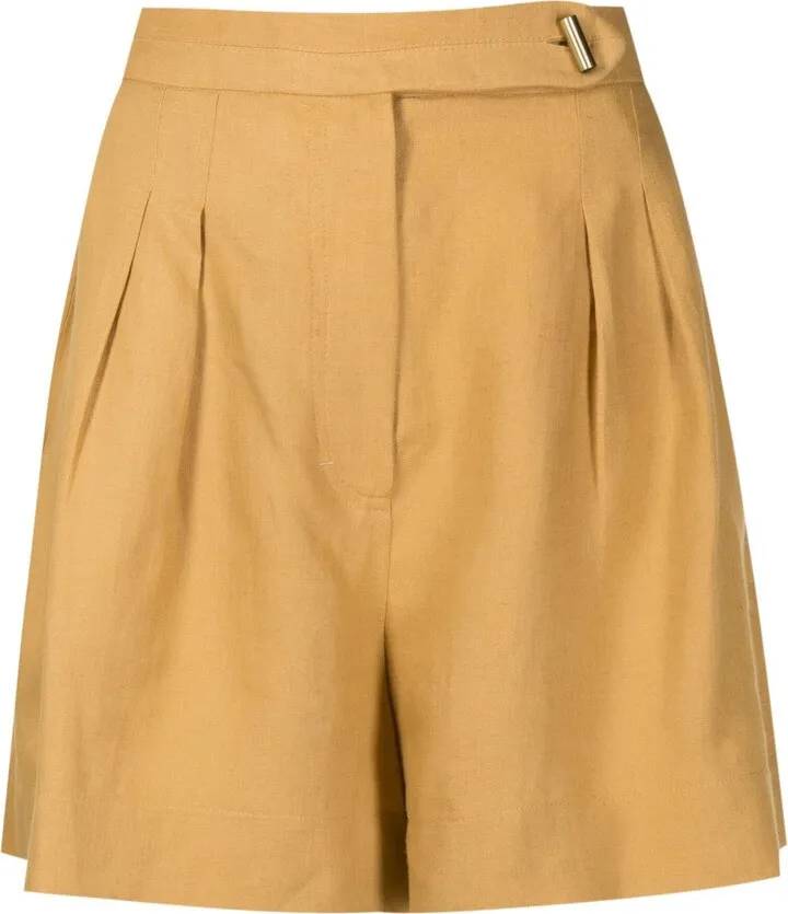 Fabia pleated shorts