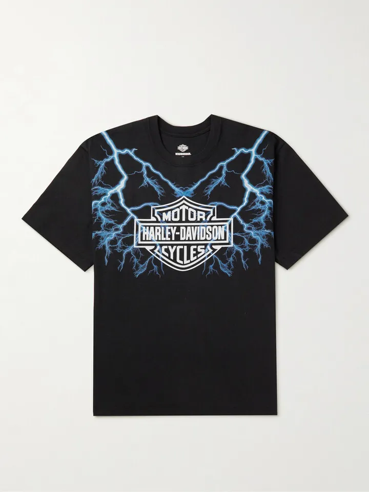 Printed Cotton-Jersey T-Shirt
