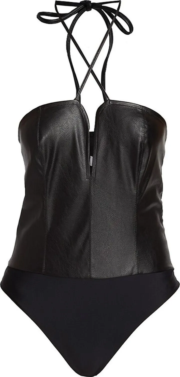 Bambi Halter Bodysuit