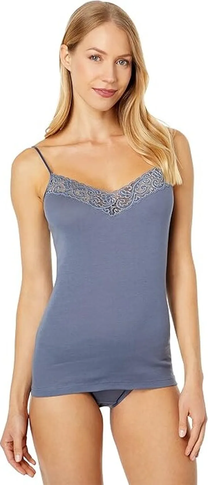 Hanro Moments Spaghetti Cami (Pigeon) Women's Underwear