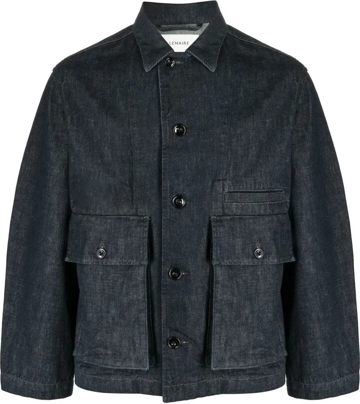Blue Denim Shirt Jacket