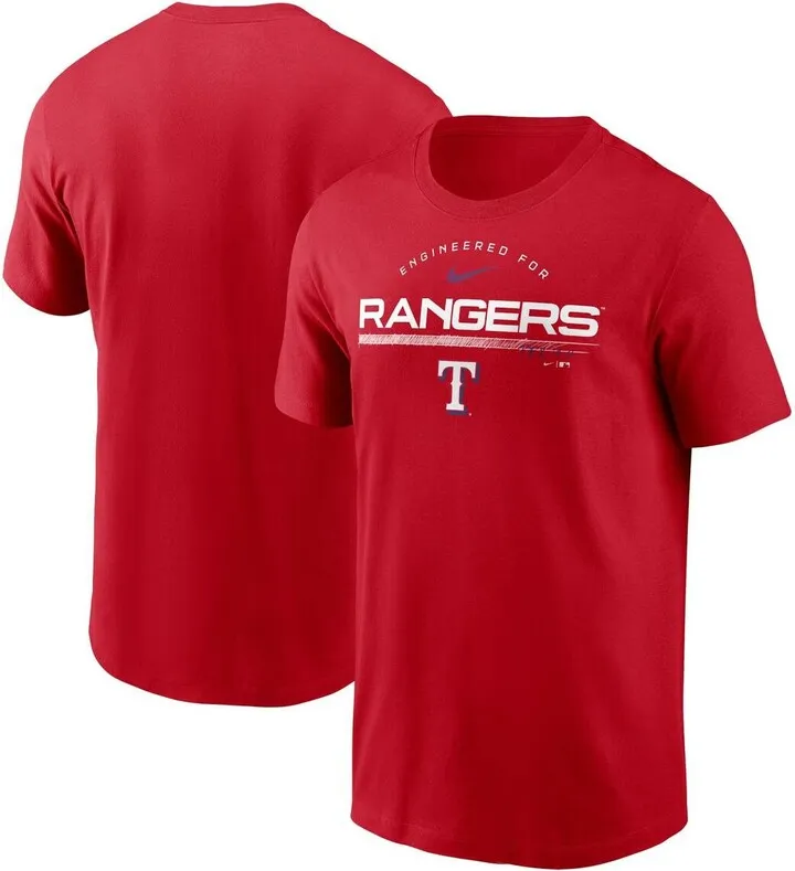 Men's Nike Red Texas Rangers Team Engineered Performance T-shirt