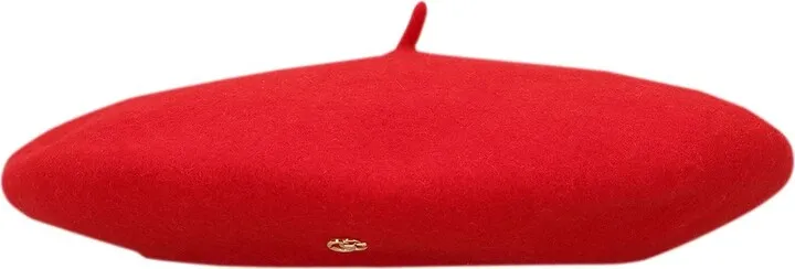 Felted wool beret