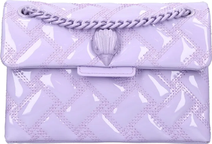 Mini Kensington Drench Leather Convertible Crossbody Bag
