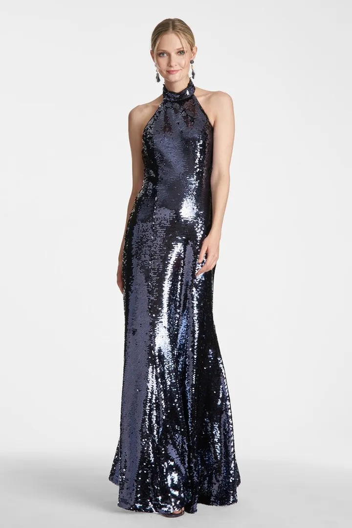 Eva Gown - Midnight - Final Sale