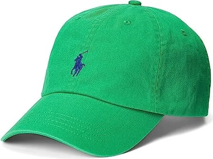 Polo Ralph Lauren Cotton Chino Ball Cap (Green 2) Caps