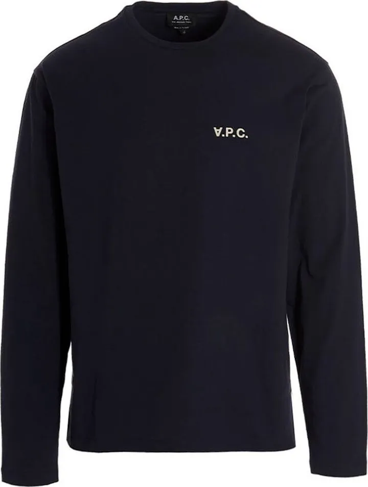 A.P.C. Logo-Printed Long-Sleeved T-Shirt