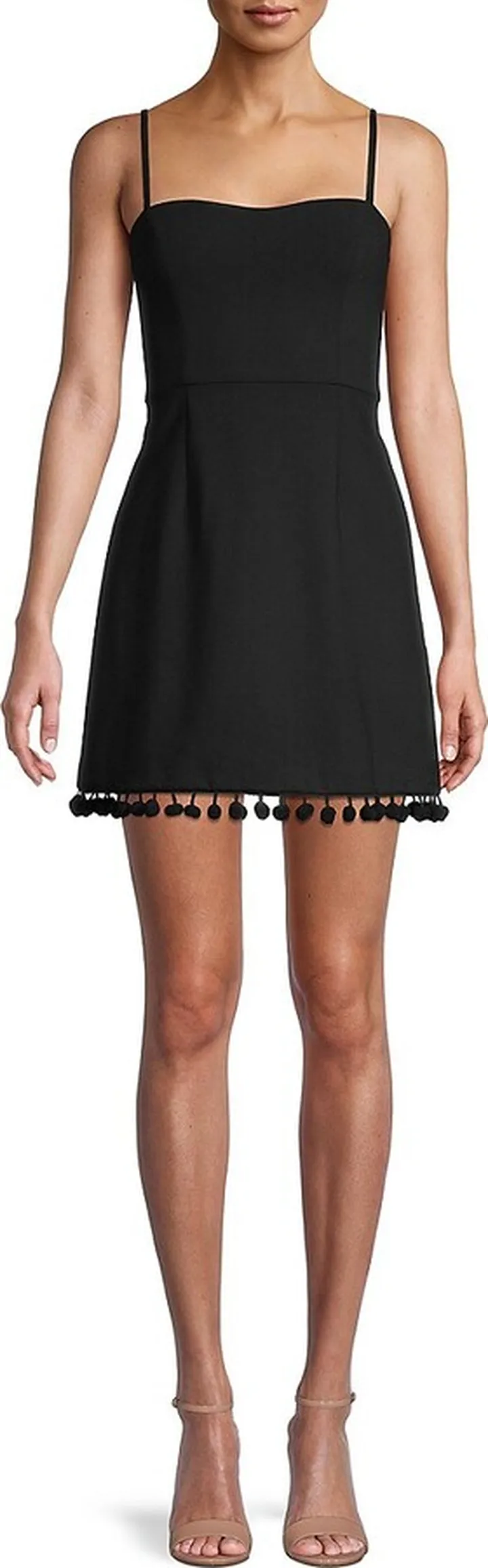 Whisper Pom-Pom Mini Dress