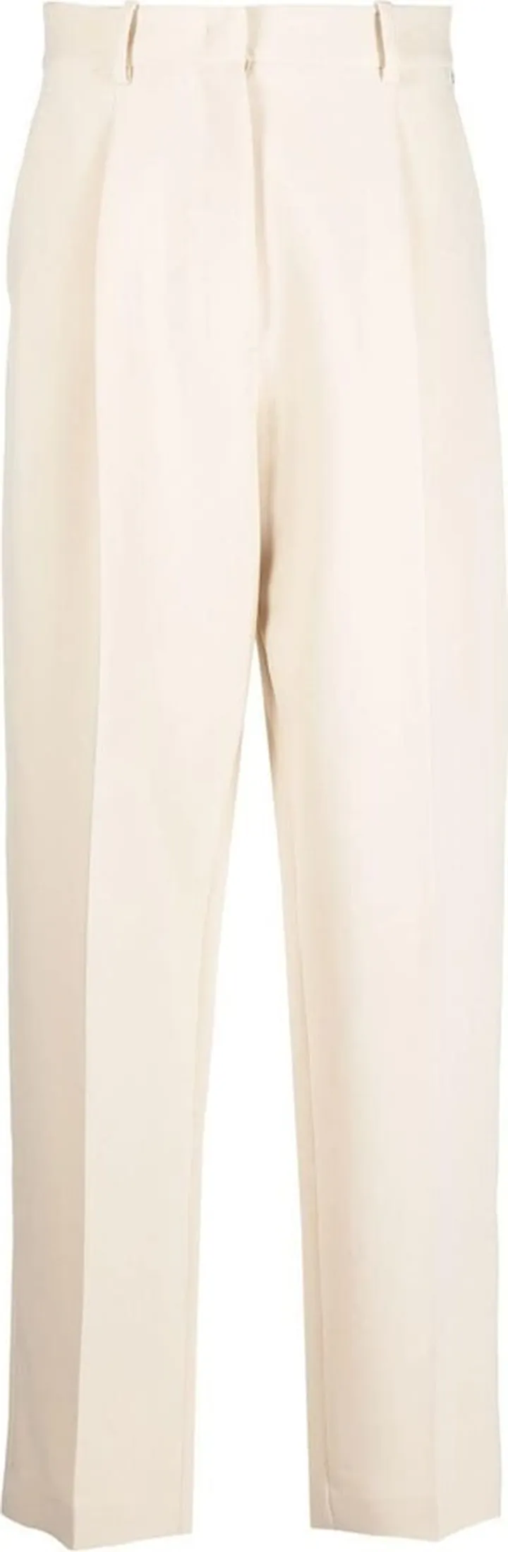 High-Waisted Tailored Trousers