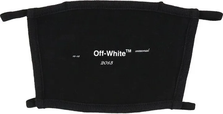 Off-White Logo Printed Face Mask