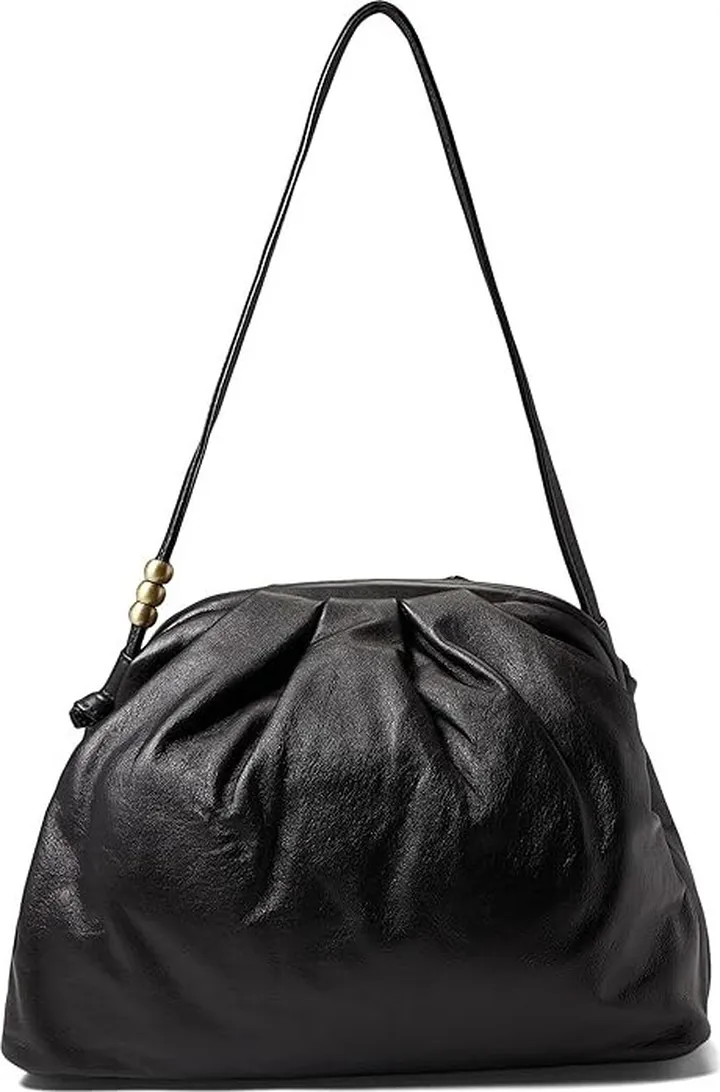 HOBO Adalyn Frame Shoulder (Black) Handbags