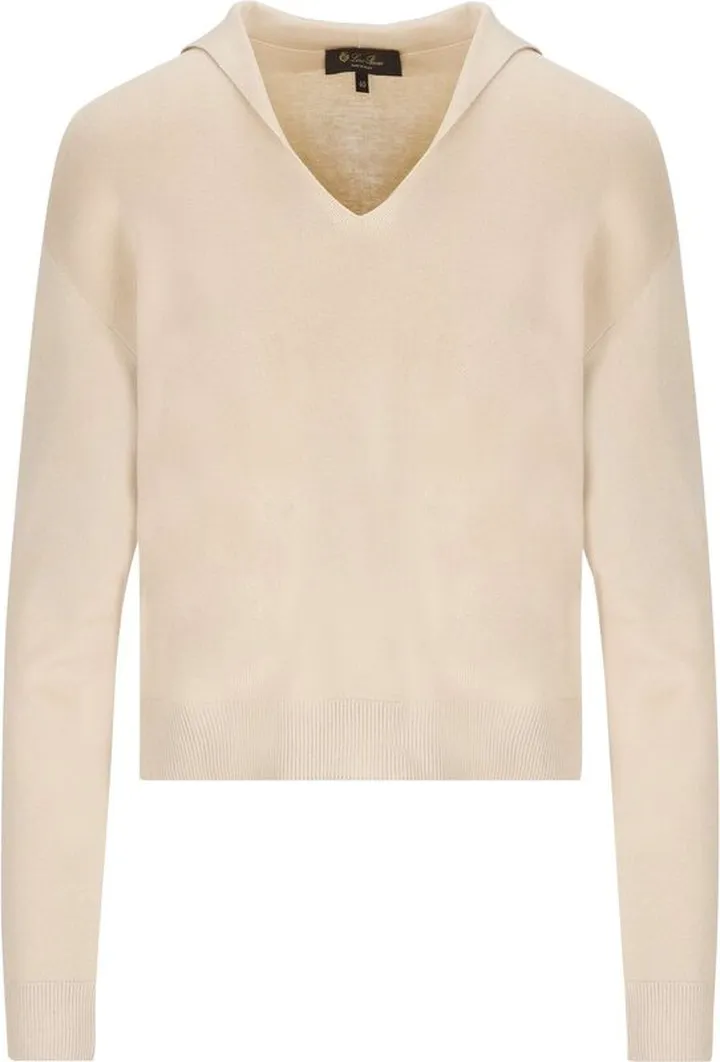Loro Piana V-Neck Knitted Jumper