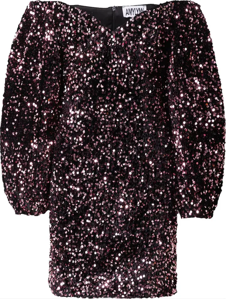 AMY LYNN - Skylar Sequin Puff Sleeve Dress