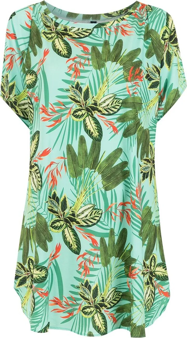 Allat leaf-print tunic
