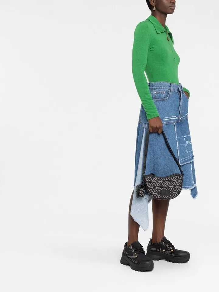 Logo-Patch Shoulder Bag