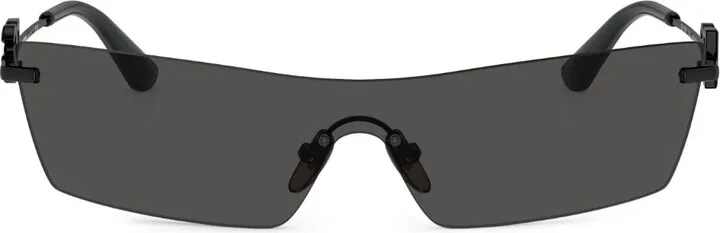 Tinted Rectangle-Frame Sunglasses
