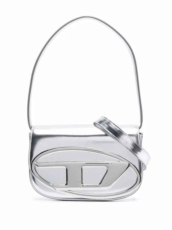 1DR metallic shoulder bag