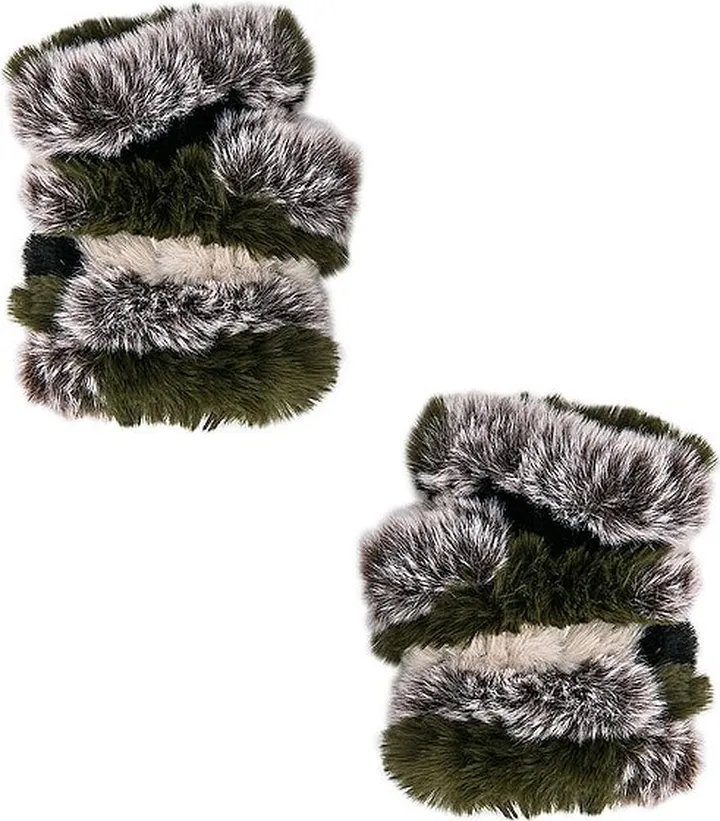 Faux Fur Mandy Mittens