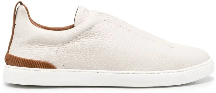Leather Lo-Top Sneakers
