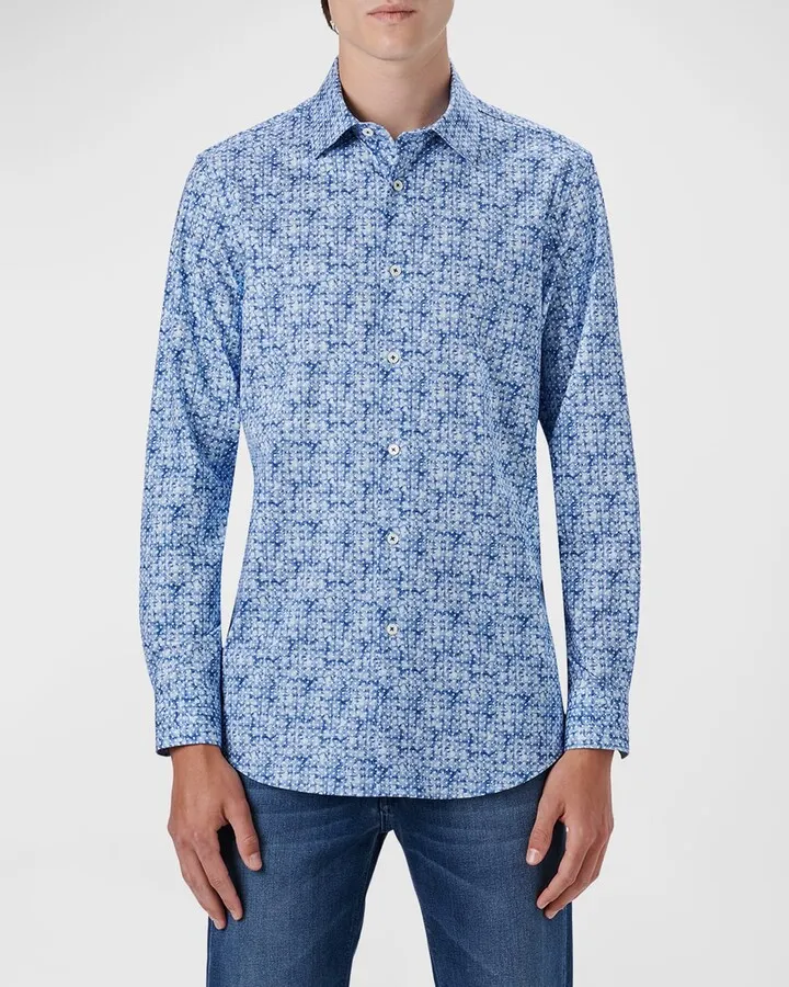 Men's Ooohcotton 8-Way Stretch Sport Shirt