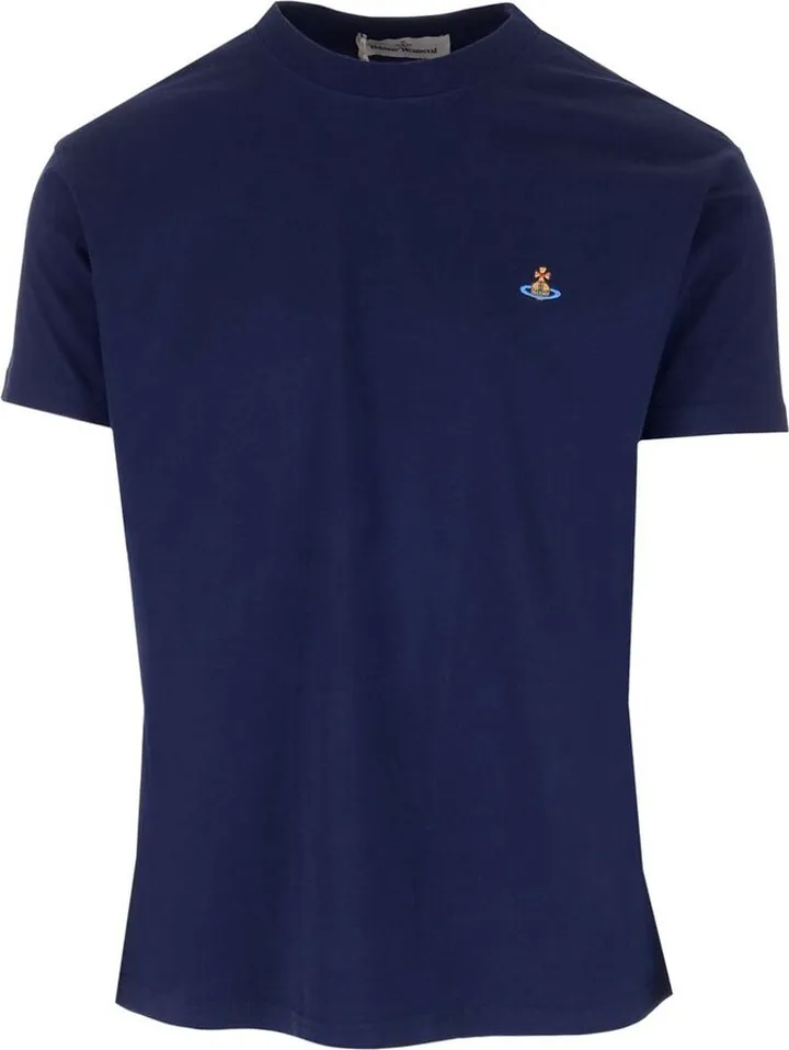 Vivienne Westwood Orb Embroidered Crewneck T-Shirt