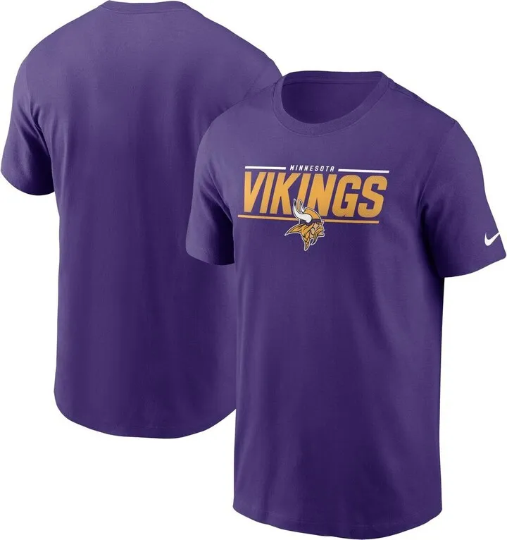 Men's Nike Purple Minnesota Vikings Muscle T-shirt