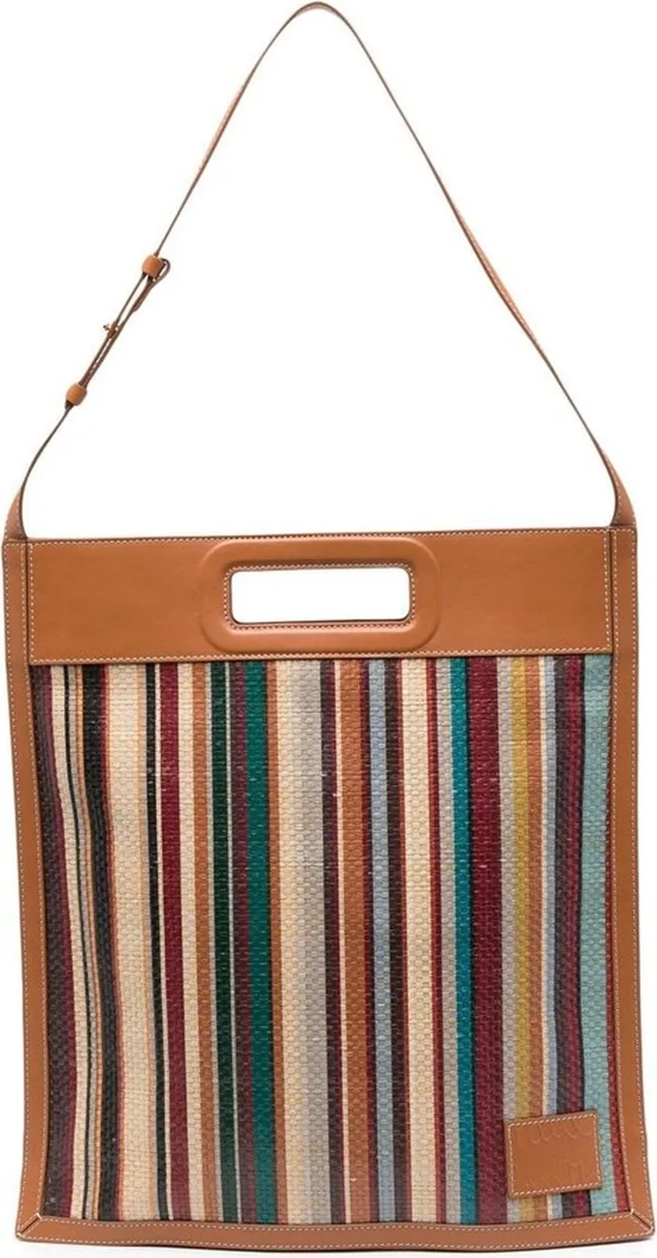 Striped Tote Bag