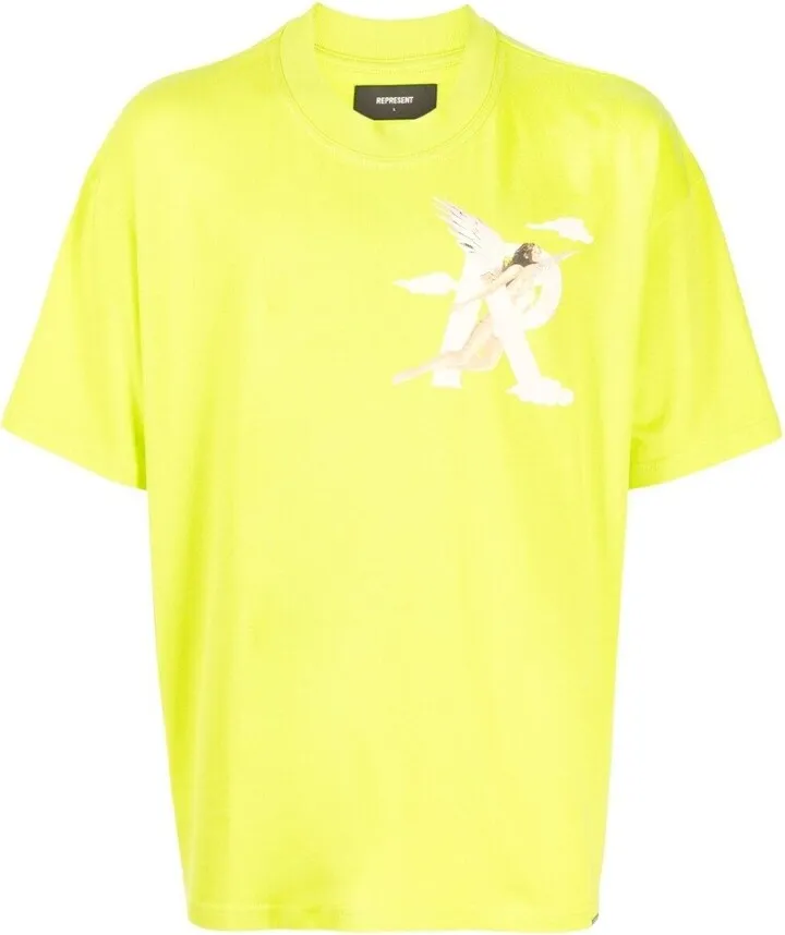 Green Graphic Print T-Shirt