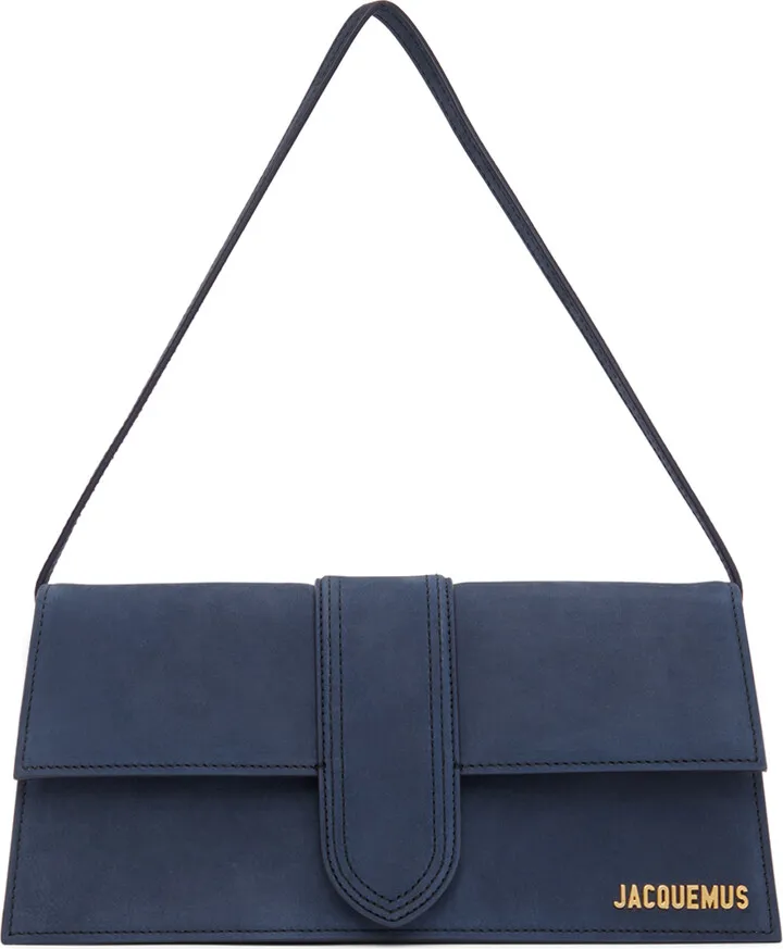 Jacquemus Navy ‘Le Bambino Long’ Bag