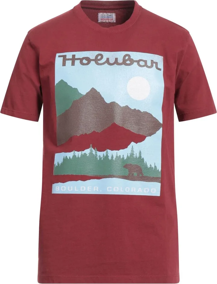 T-shirt Brick Red