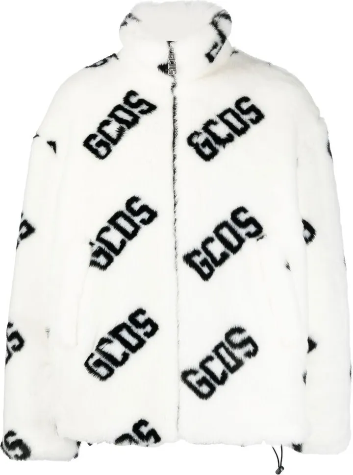 Faux-Fur Zip-Up Coat