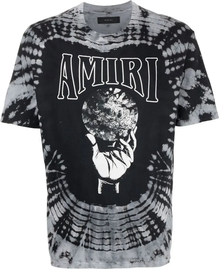 tie-dye cotton T-shirt