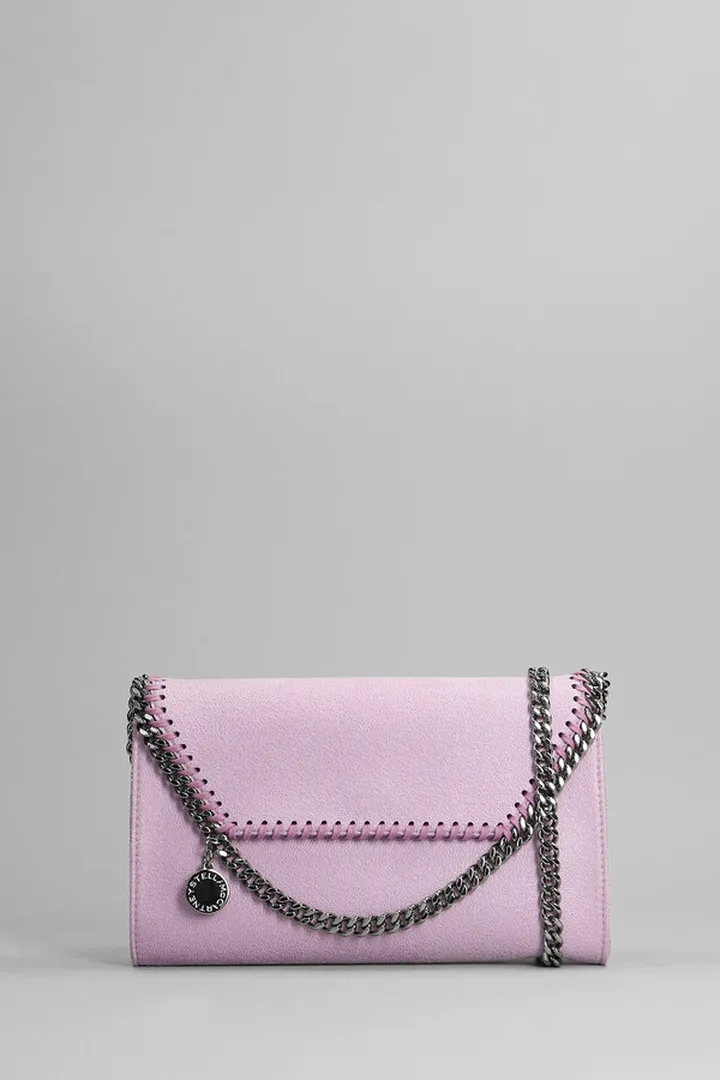 Shoulder Bag In Viola Polyester