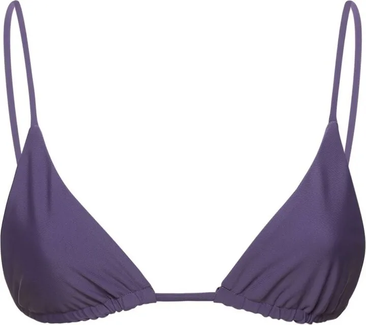 Via triangle bikini top