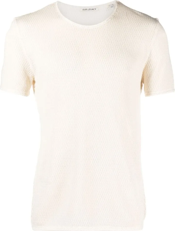 short-sleeve mesh T-shirt