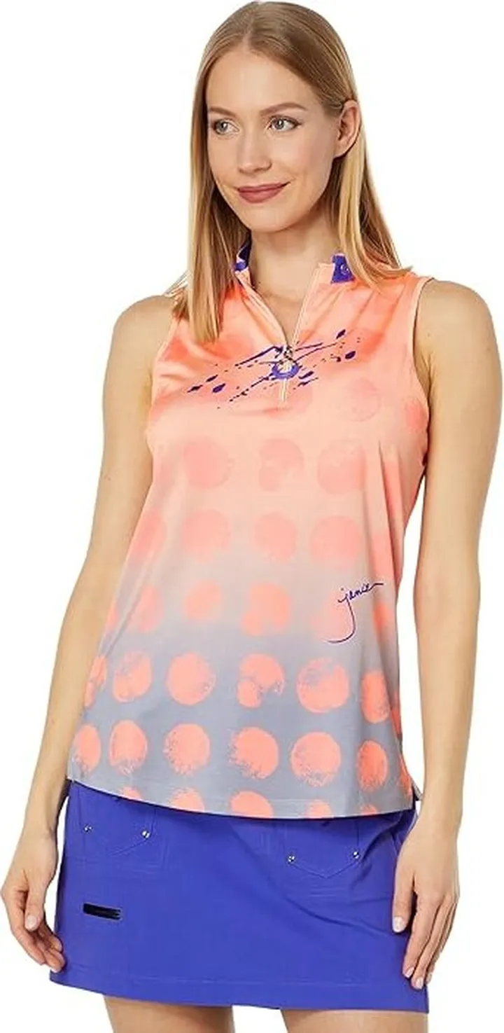 Jamie Sadock Luna Print Shirt (Couture) Women's Clothing