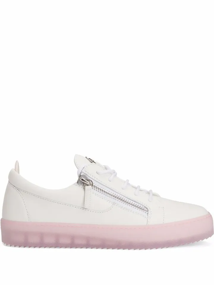 Frankie low-top leather sneakers