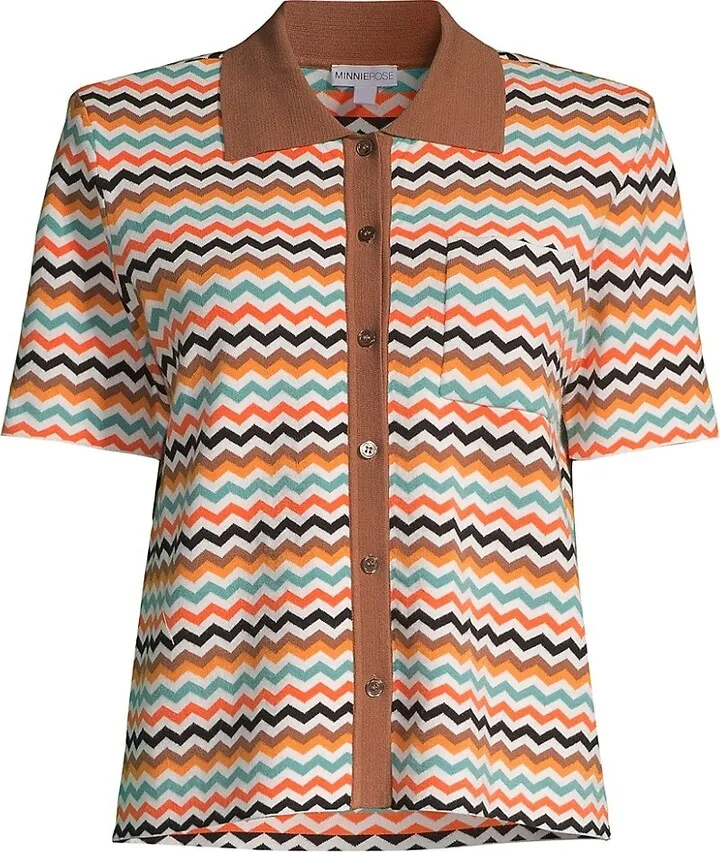 Chevron Polo Shirt