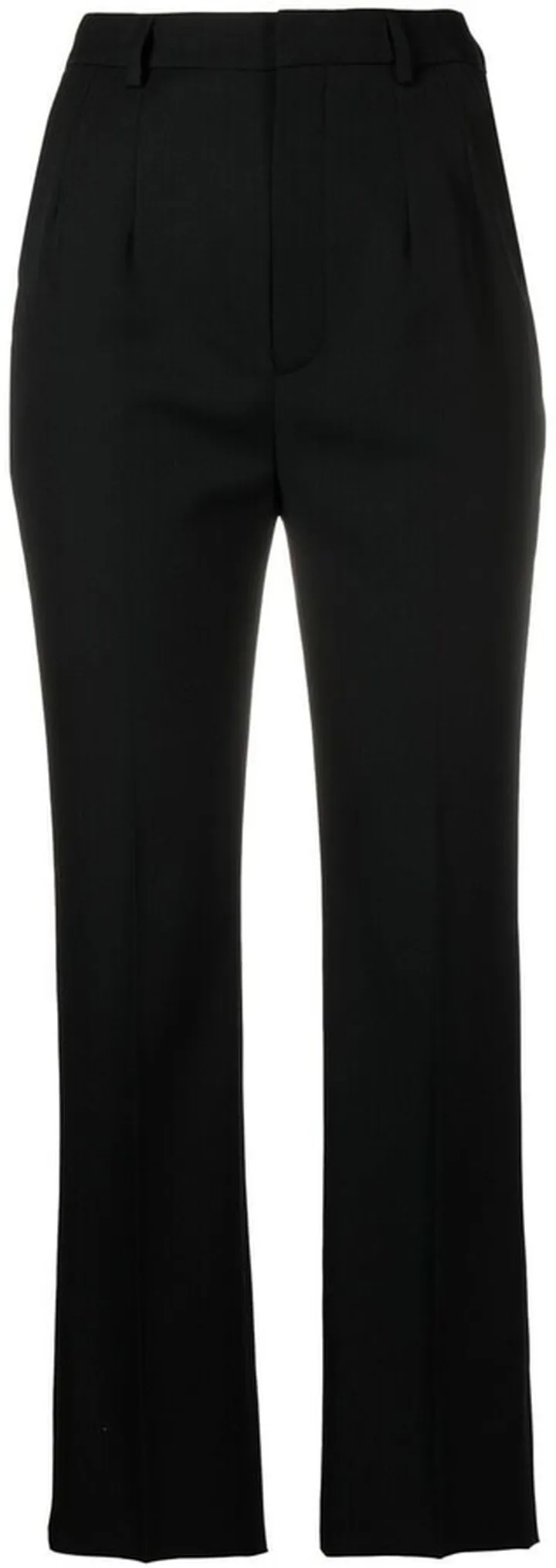 High-Waisted Tailored Trousers