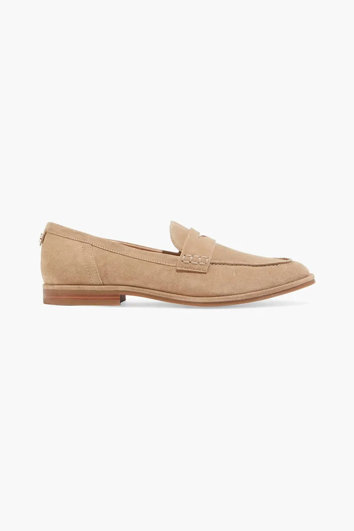 Birch suede loafers