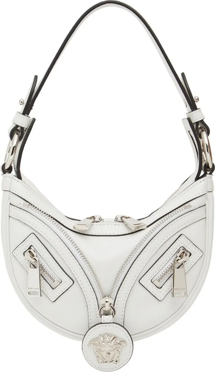 Mini hobo leather shoulder bag