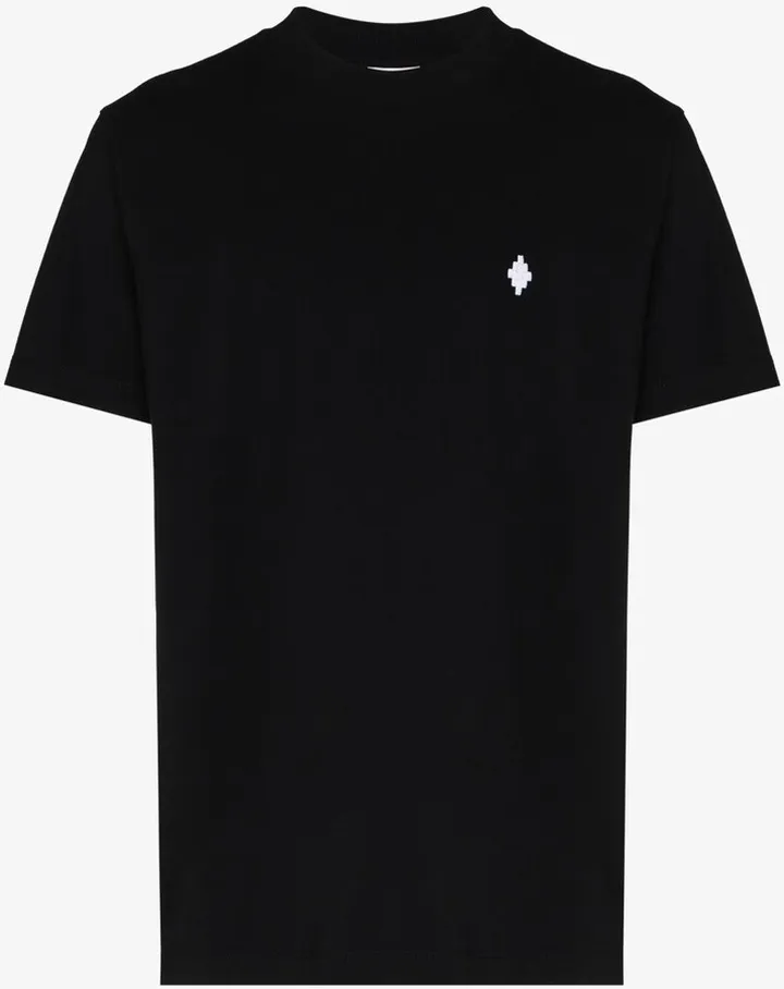 Cross Motif Cotton T-Shirt