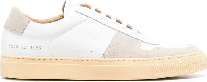 BBall low-top leather sneakers