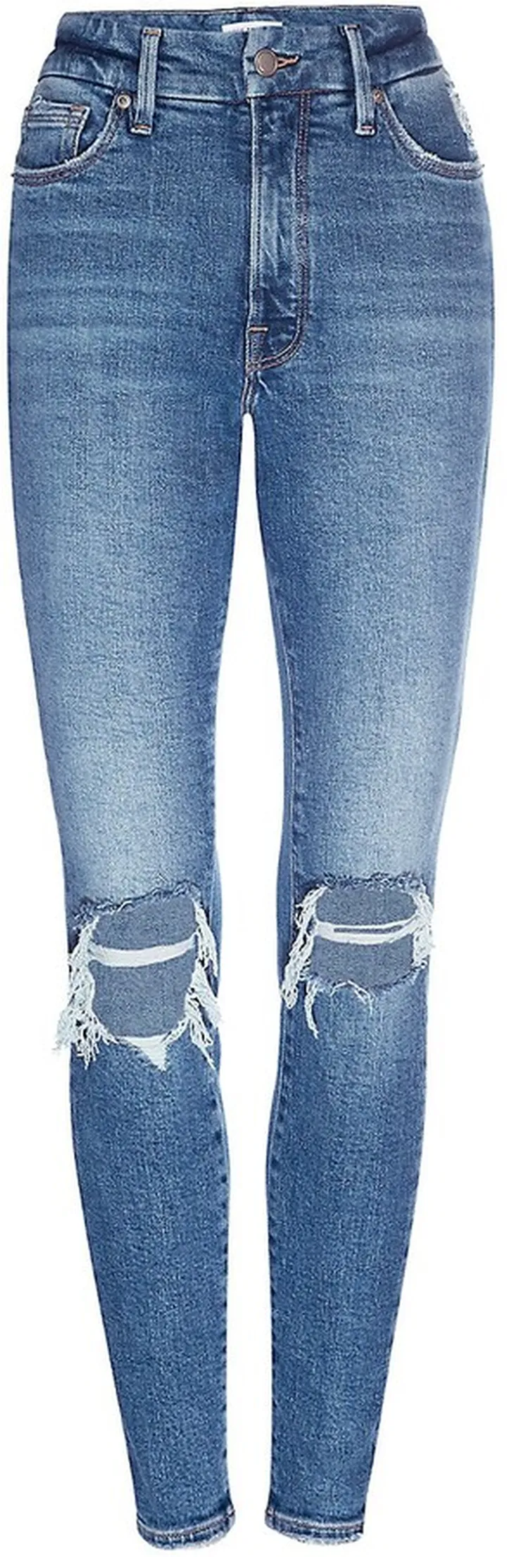 Good Waist Distressed Jeans